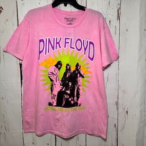 Pink Floyd Light Pink Tee Large